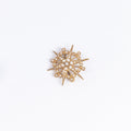 Pearl Star Brooch