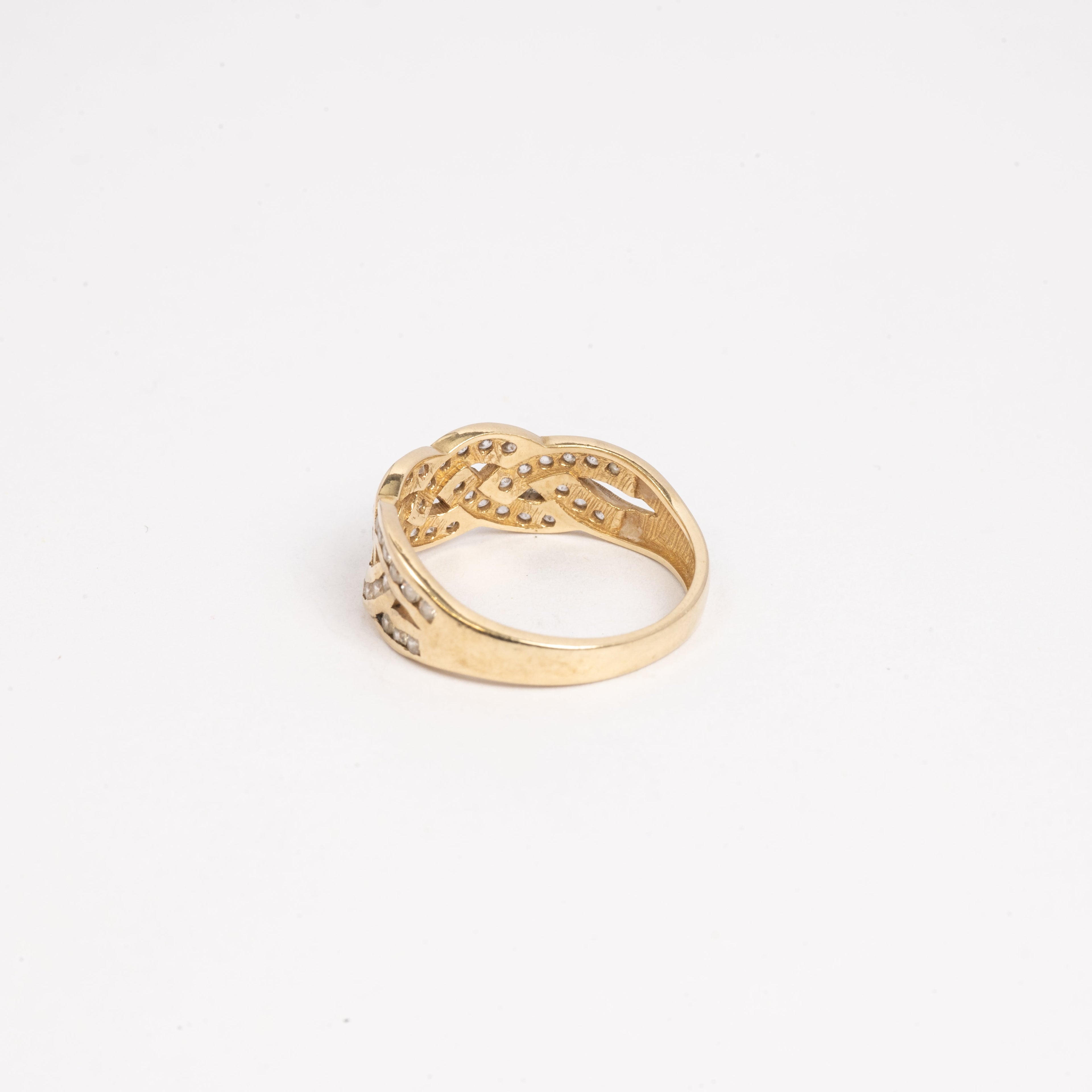 Ladies Braided Style Ring