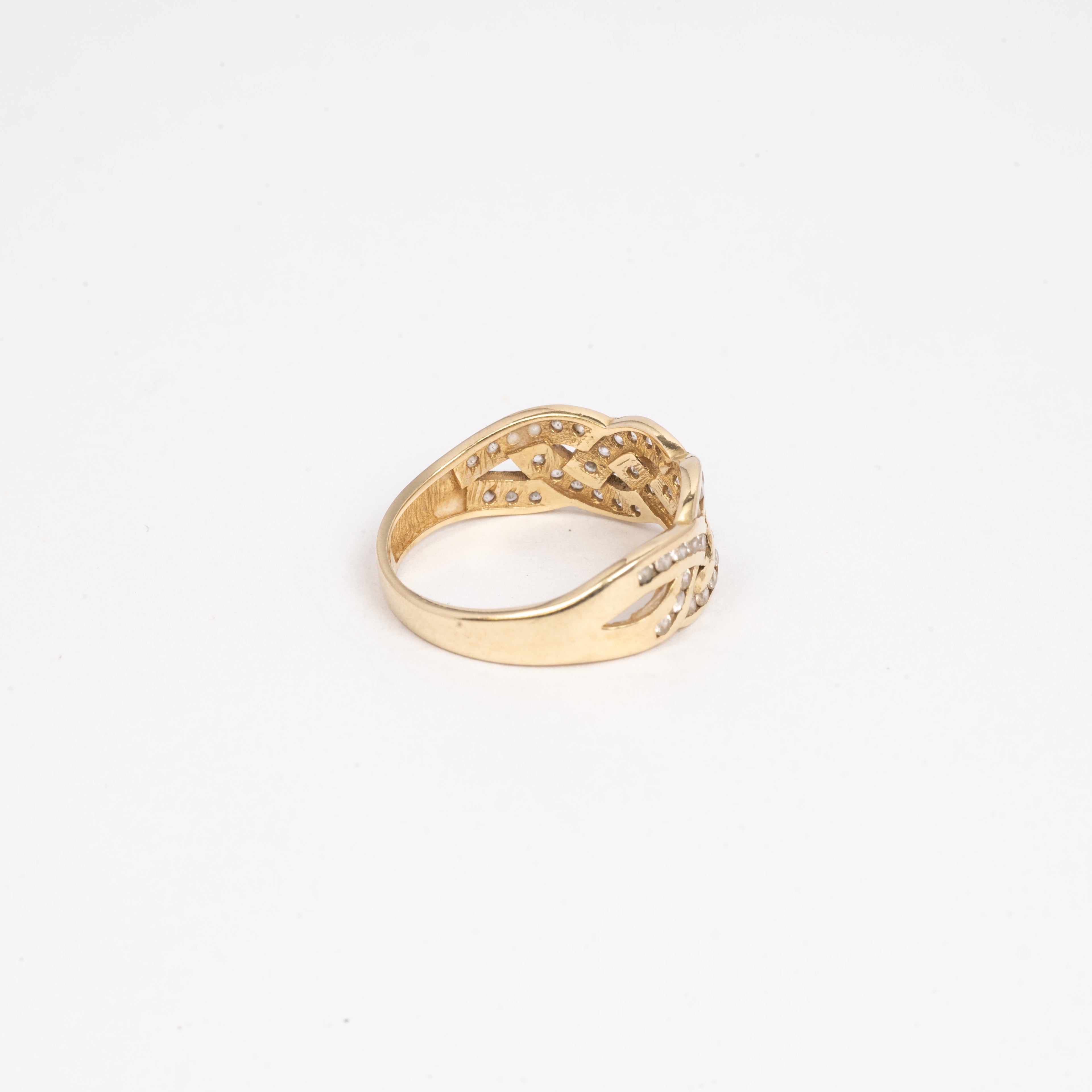 Ladies Braided Style Ring