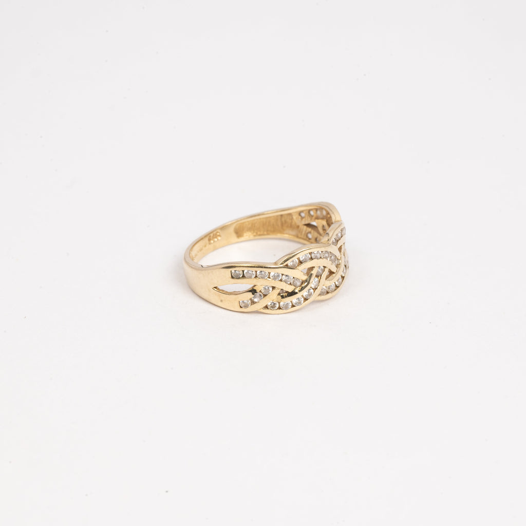 Ladies Braided Style Ring