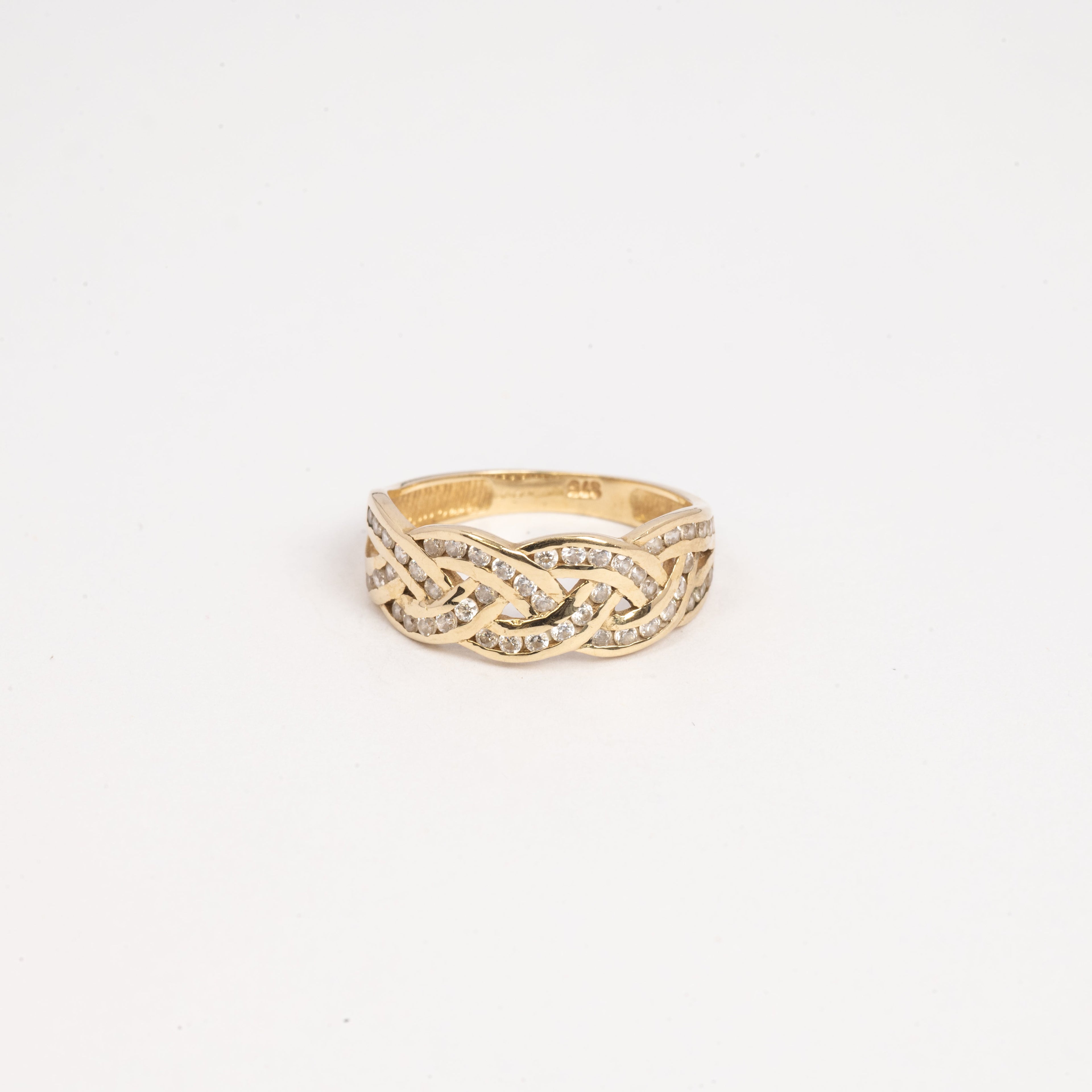 Ladies Braided Style Ring