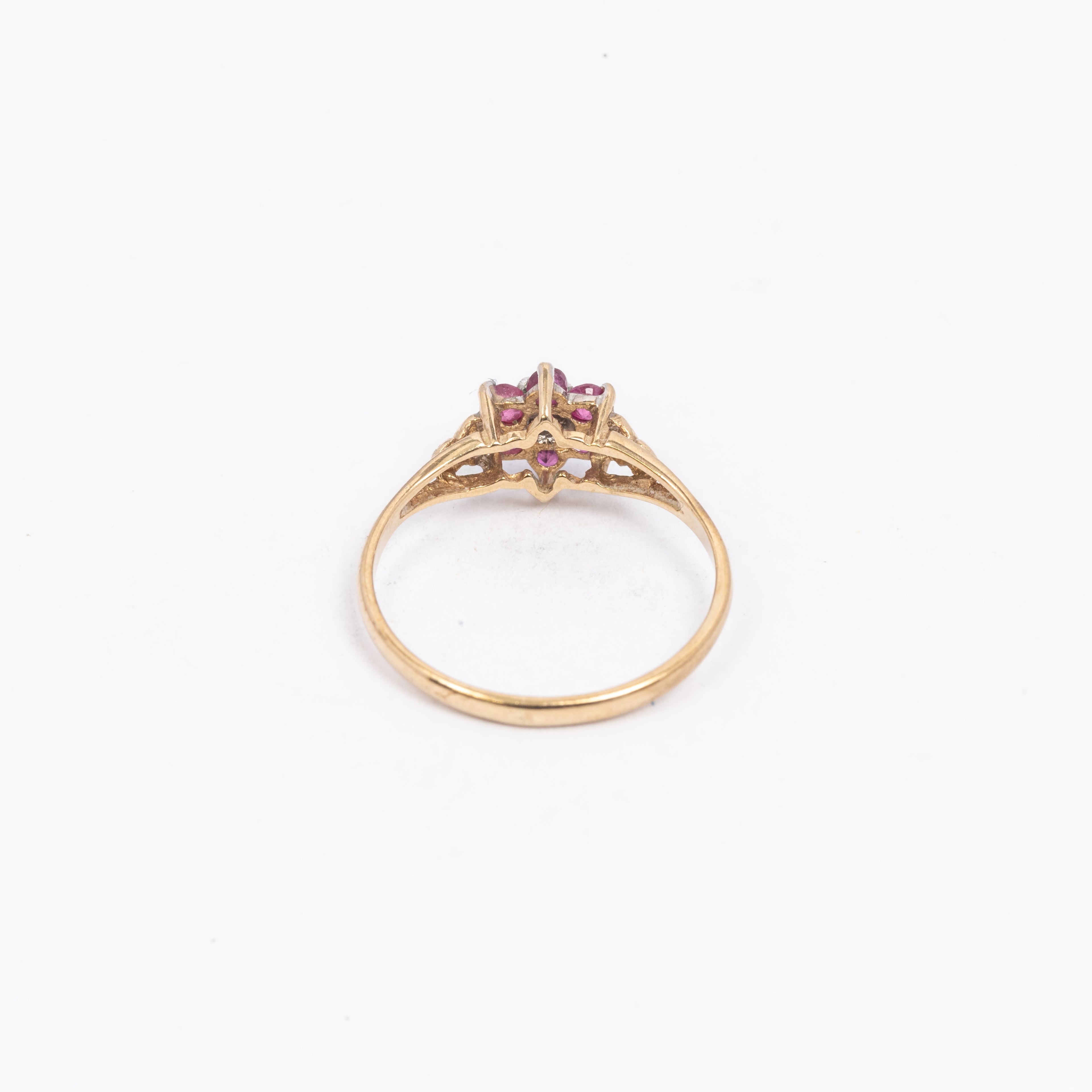 Ladies Small Ruby Ring