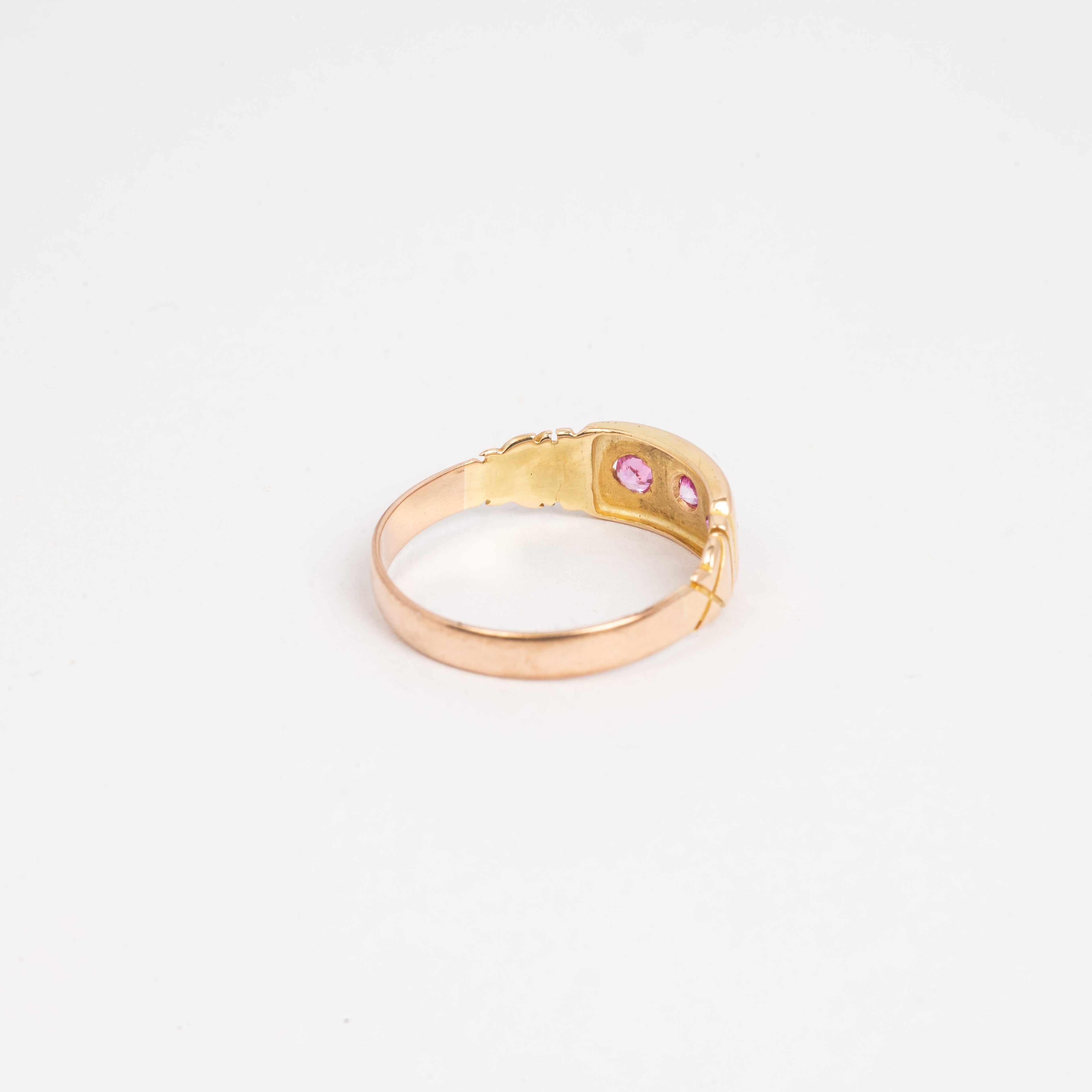 Ladies Pink Topaz Ring