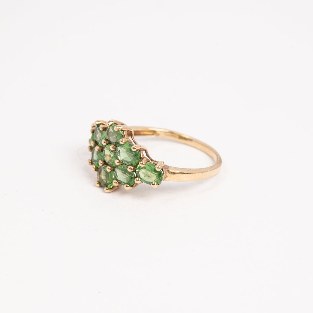 Ladies Tsavorite Garnet Ring