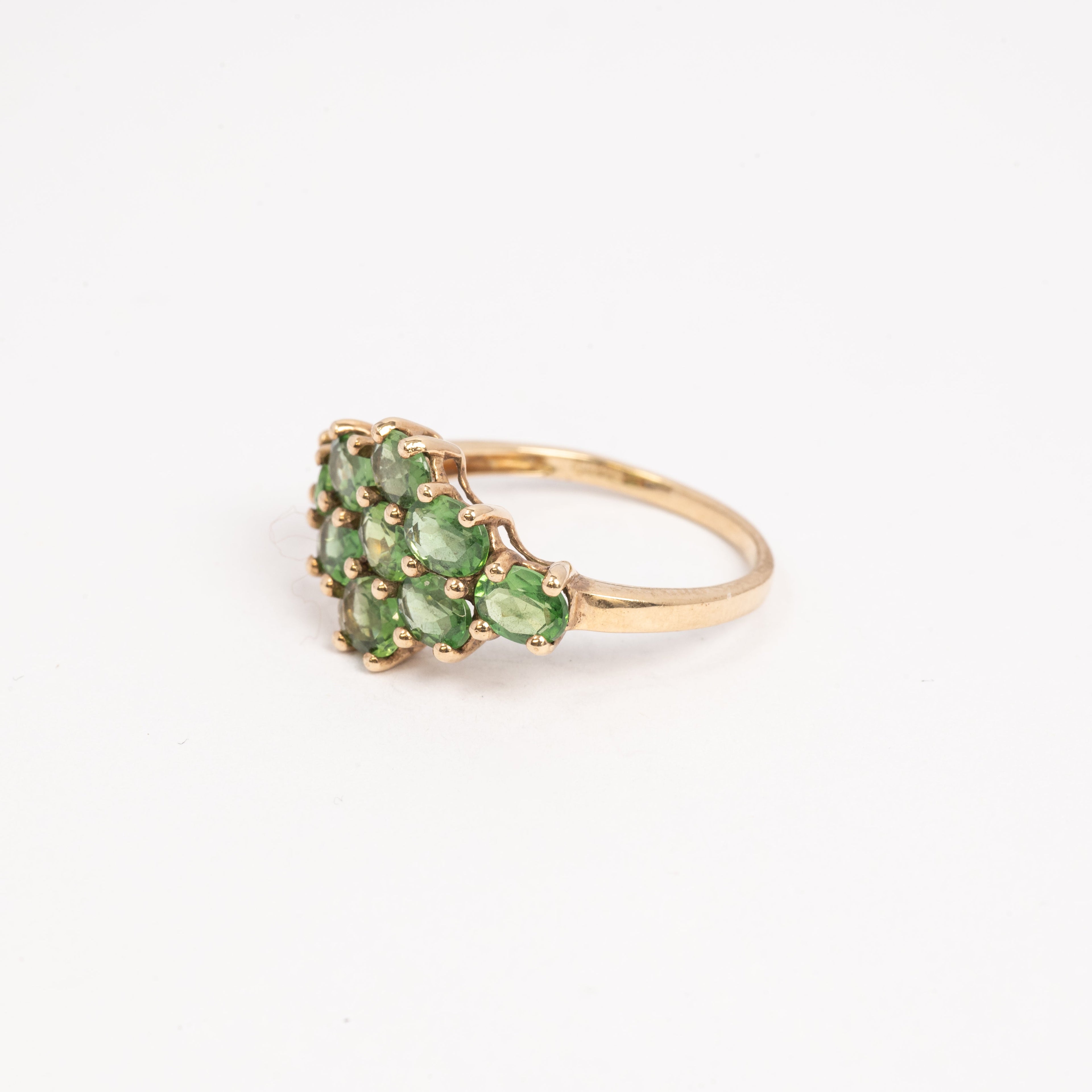 Ladies Tsavorite Garnet Ring