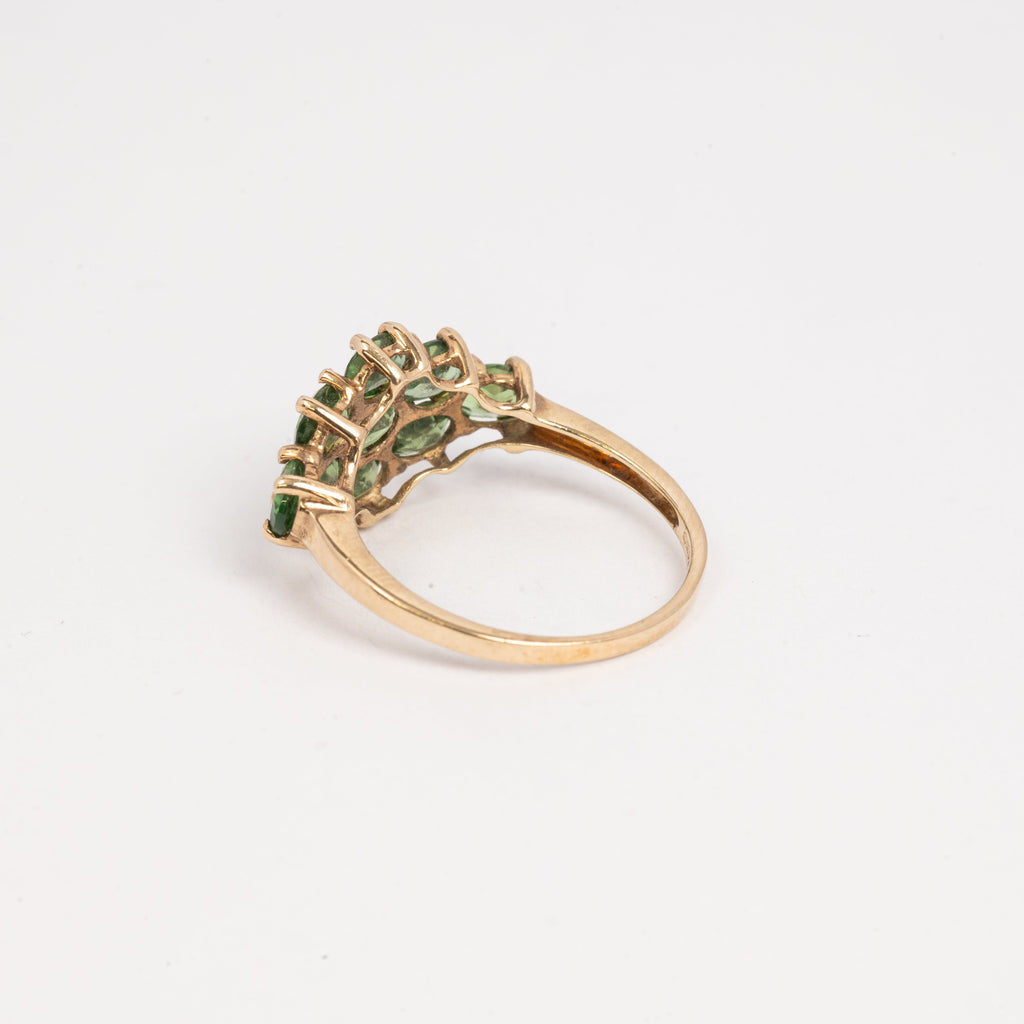 Ladies Tsavorite Garnet Ring