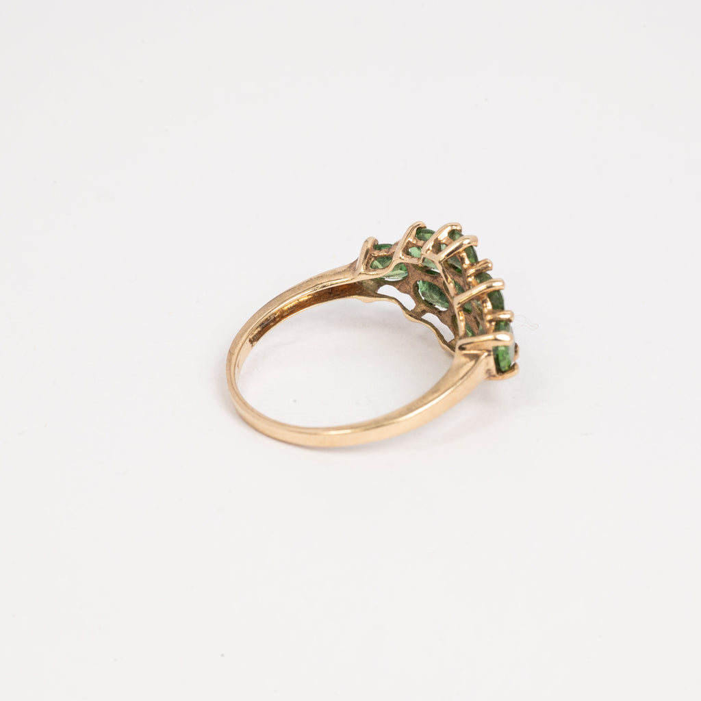 Ladies Tsavorite Garnet Ring