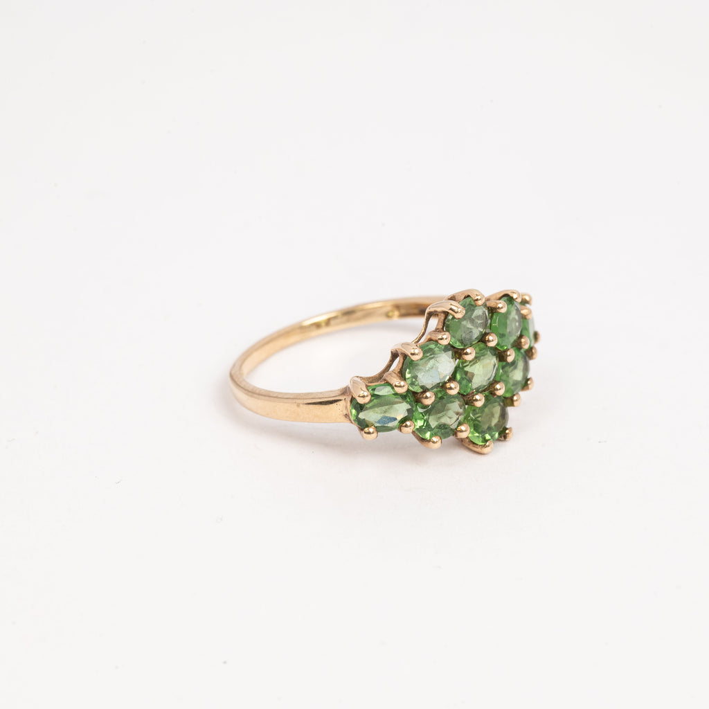 Ladies Tsavorite Garnet Ring