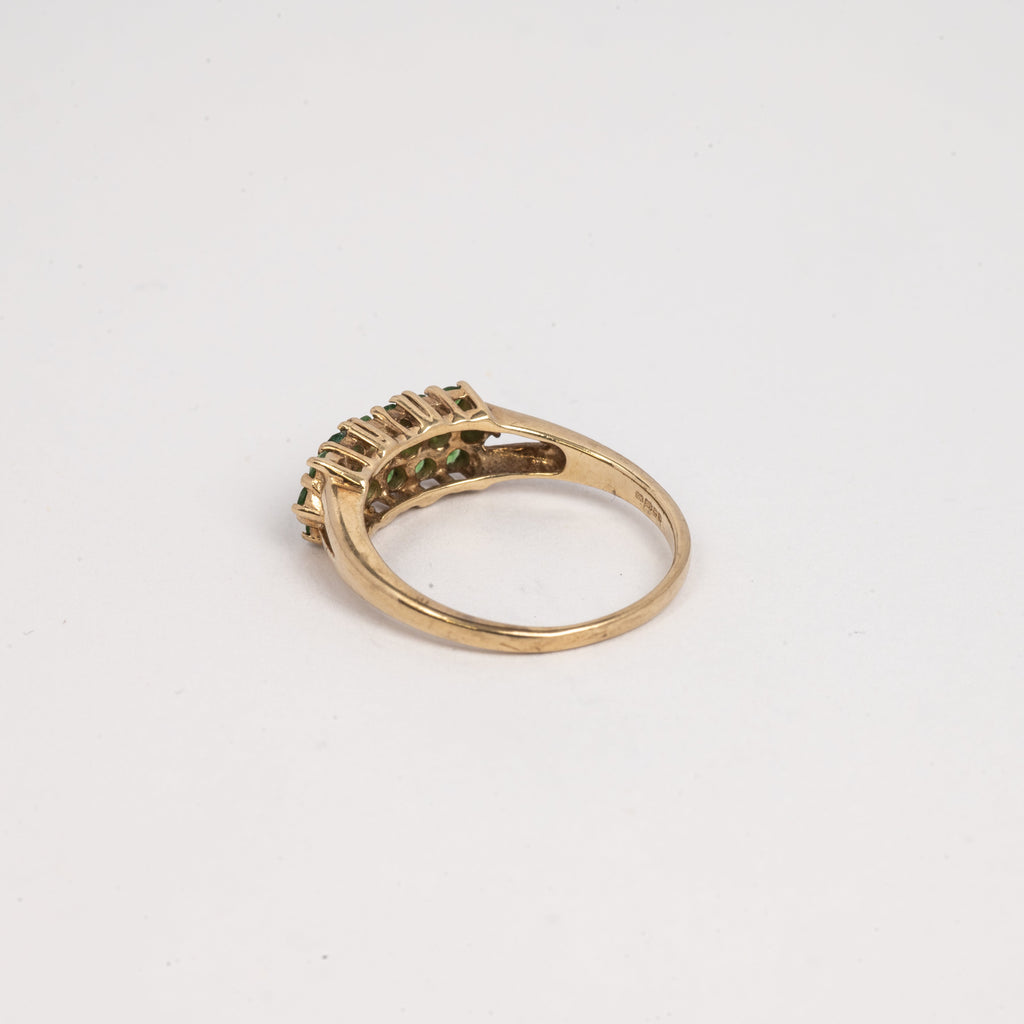 Ladies Tsavorite Garnet Ring