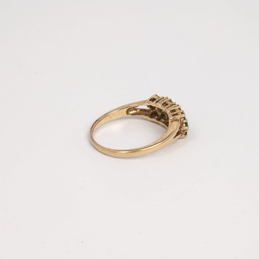 Ladies Tsavorite Garnet Ring