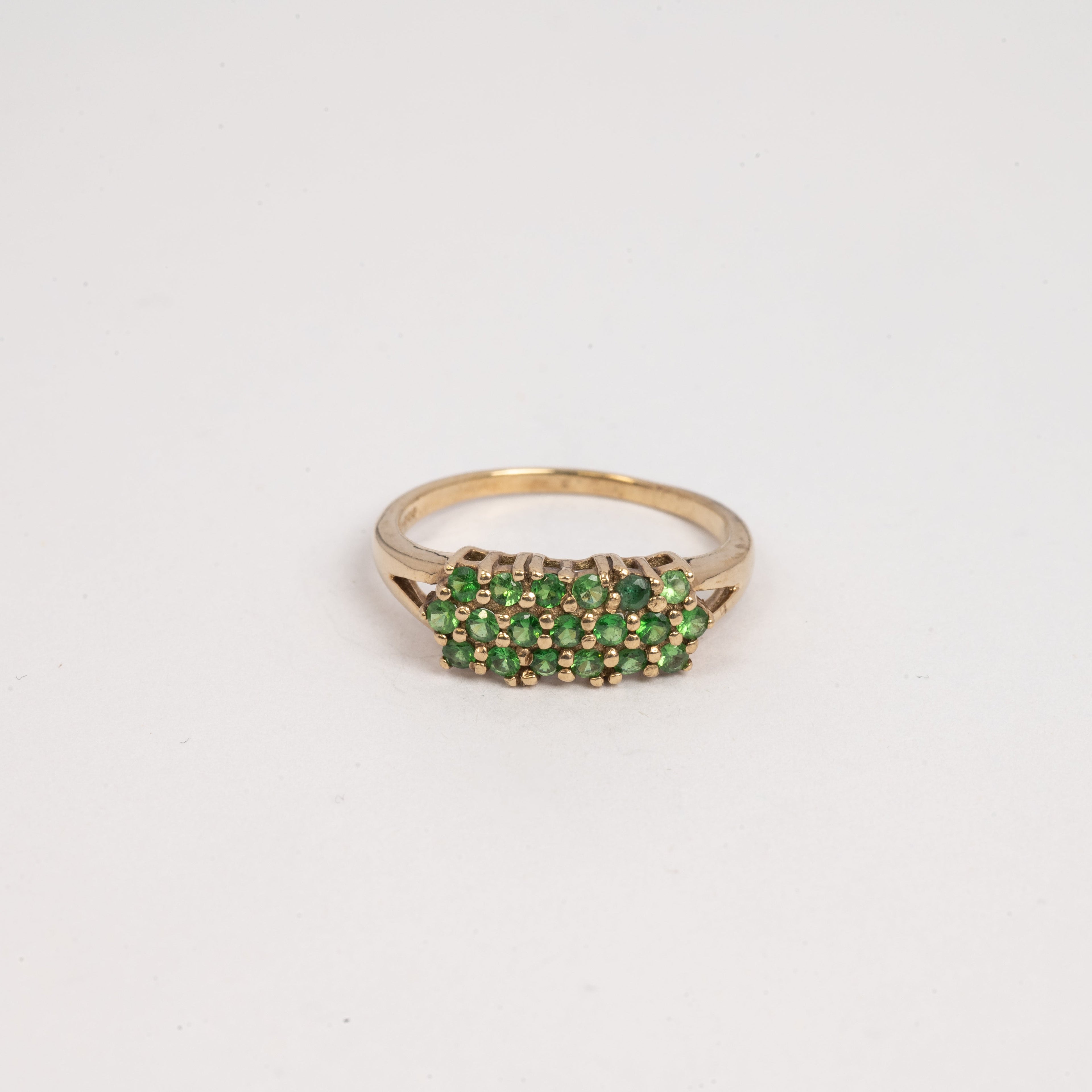 Ladies Tsavorite Garnet Ring