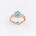 Ladies Emerald & Diamond Ring