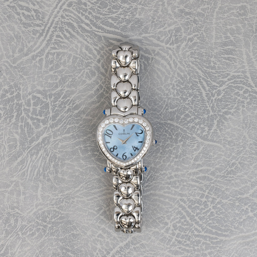 Corum Mother Of Pearl Heart Watch