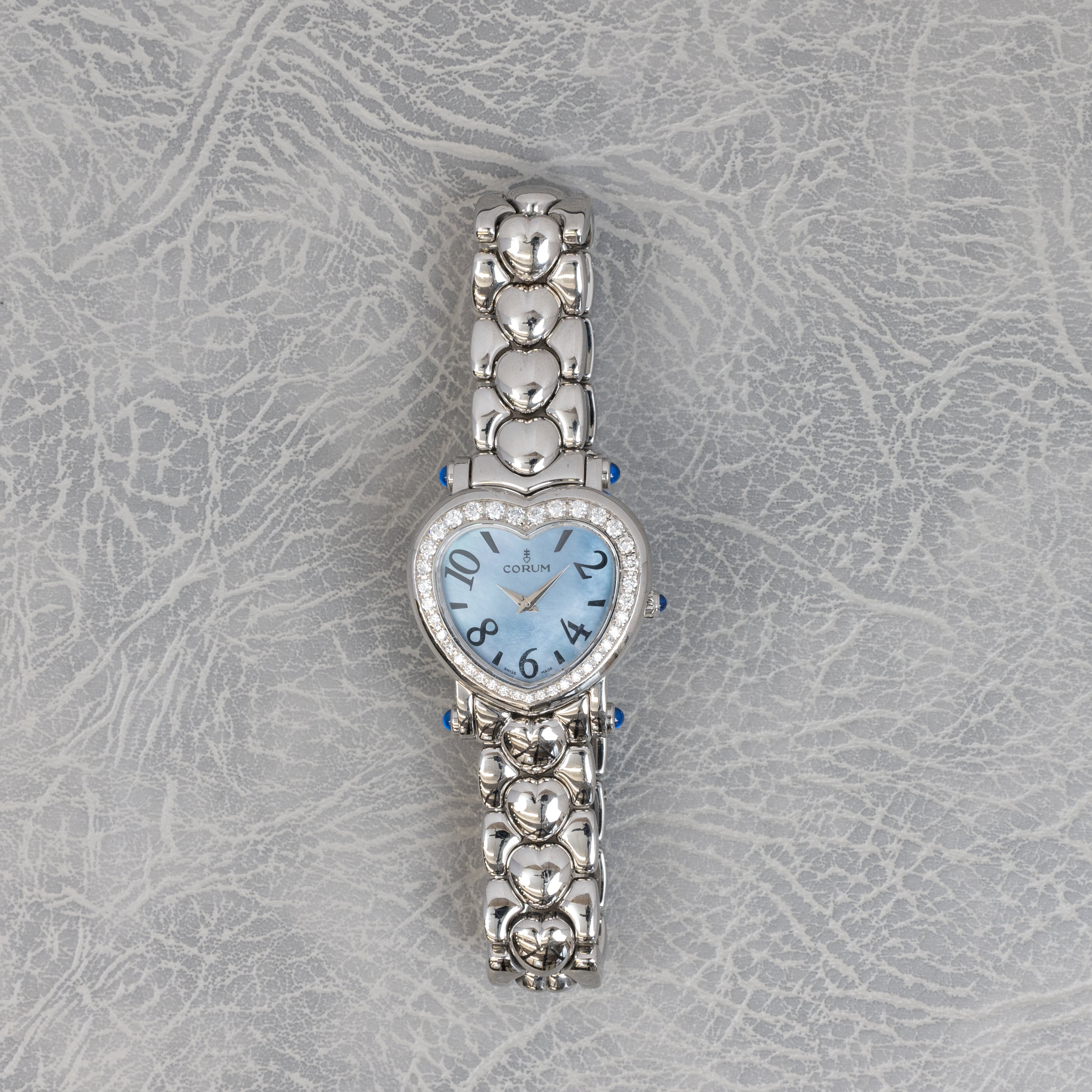 Corum Mother Of Pearl Heart Watch